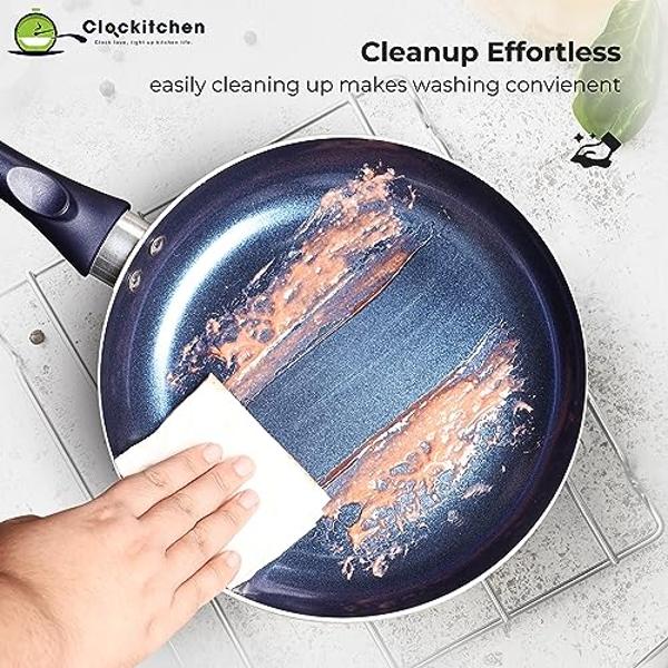 GreenPan Reserve Hard Anodized Healthy Ceramic Nonstick 10 Piece Cookware Pots and Pans Set, Gold-Tone Stainless Steel Handles, PFAS & PFOA-Free, Dishwasher Safe, Oven & Broiler Sa