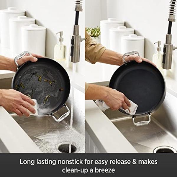 GreenLife 10-Piece Ceramic Nonstick Cookware Set, Dishwasher & Oven Safe, Silicone Stay-Cool Handles, PFAS-Free Ceramic Coated Pots and Pans with Lids, Healthy Kitchen Cooking Set,