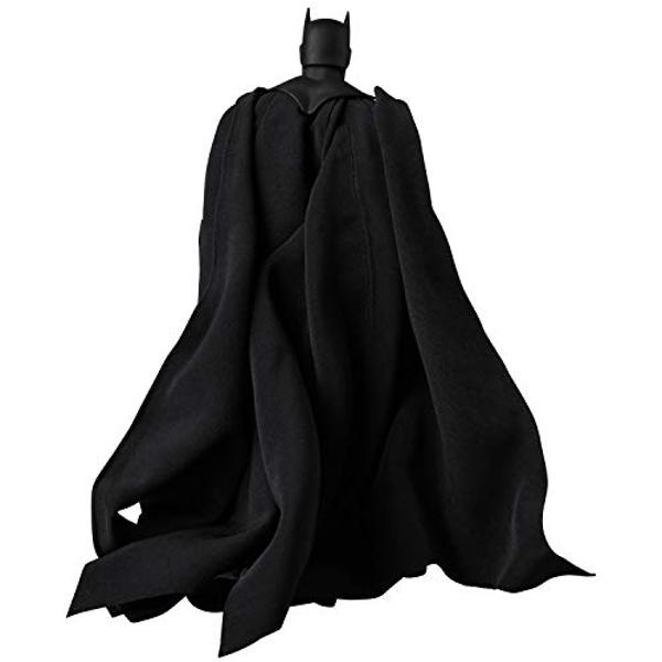 DC Comics: Batman Hush (Black Version) Mafex Action Figure, Multicolor