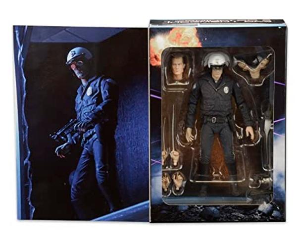 NECA Collectible Ultimate T-1000 Motorcycle Cop Terminator 7" Scale Action Figure