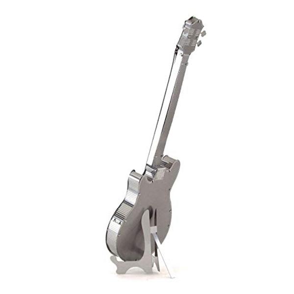 Metal Earth Electric Bass Guitar 3D Metal Model Kit Fascinations
