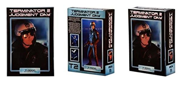 NECA Collectible Ultimate T-1000 Motorcycle Cop Terminator 7" Scale Action Figure