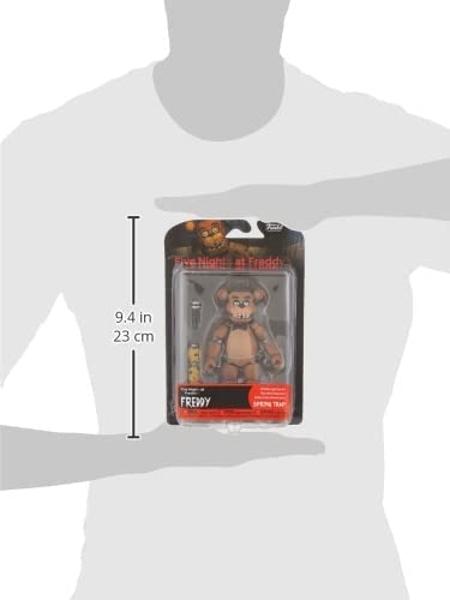 Funko 5" Articulated Action Figure: Five Nights at Freddy's (FNAF) - Freddy Fazbear - Collectible - Gift Idea - Official Merchandise - for Boys, Girls, Kids & Adults - Video Games 