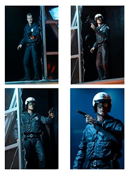 NECA Collectible Ultimate T-1000 Motorcycle Cop Terminator 7" Scale Action Figure