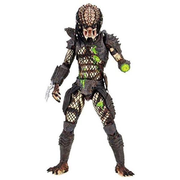 NECA - Predator 2 Ultimate Battle Damaged City Hunter 7 Action Figure, Battle Damaged City Hunger, 8 Inch