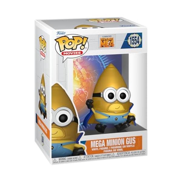 Funko POP! Movies: Despicable Me 4 – Super Gus - Despicable Me: Minions - Collectable Vinyl Figure - Gift Idea - Official Merchandise - for Kids & Adults - Movies Fans - Model Figu