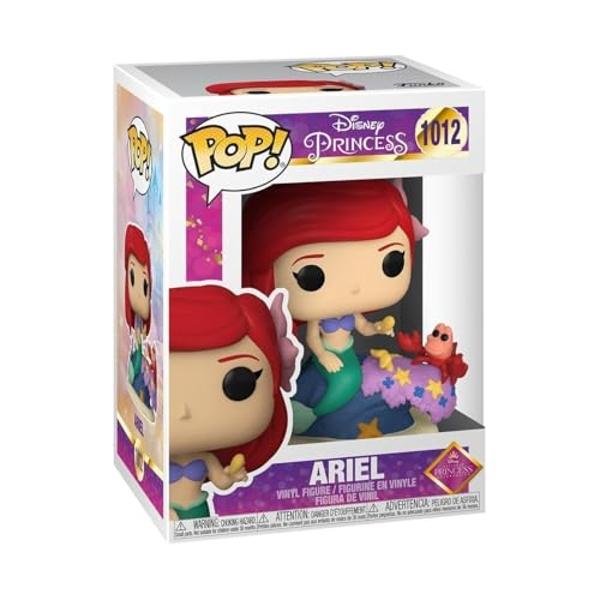 Funko Pop Disney: Ultimate Princess - Ariel,Multicolor,Standard - Disney Princesses - Collectable Vinyl Figure - Gift Idea - Official Merchandise - Toys for Kids & Adults - Cartoon