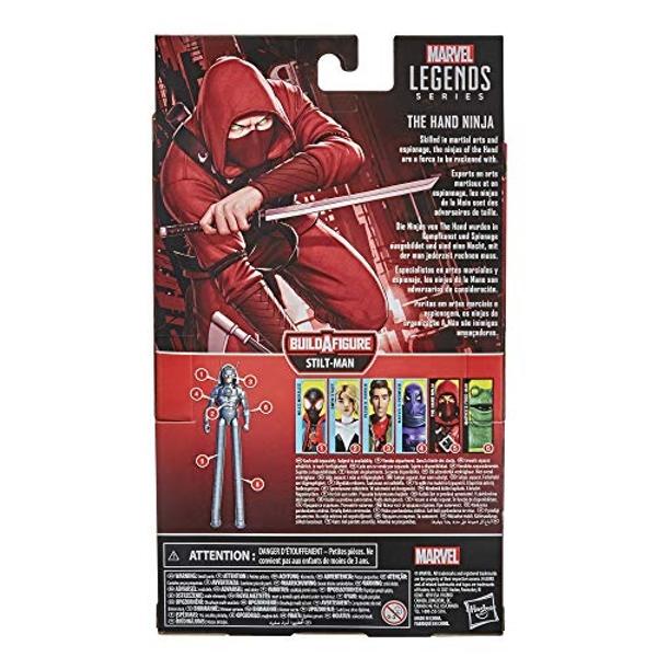Marvel Legends Series The Hand Ninja 6-inch Collectible Action Figure Toy for Kids Age 4 and Up