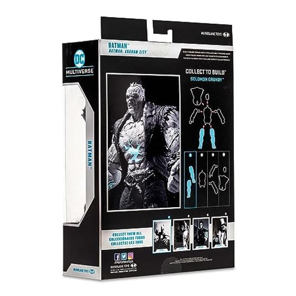 McFarlane Toys - DC Multiverse - Batman: Arkham City - 7" B&W Batman Action Figure