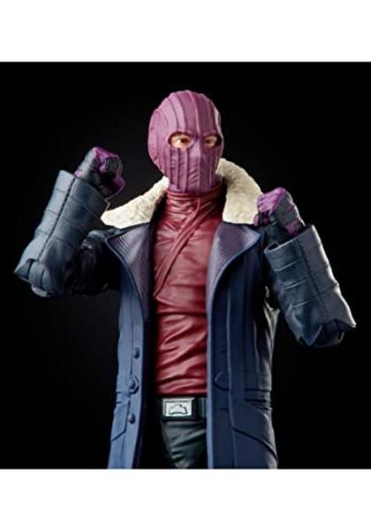 Avengers Hasbro Marvel Legends Series 6-inch Action Figure Toy Baron Zemo, Premium Design and 5 Accessories, for Kids Age 4 and Up , Blue