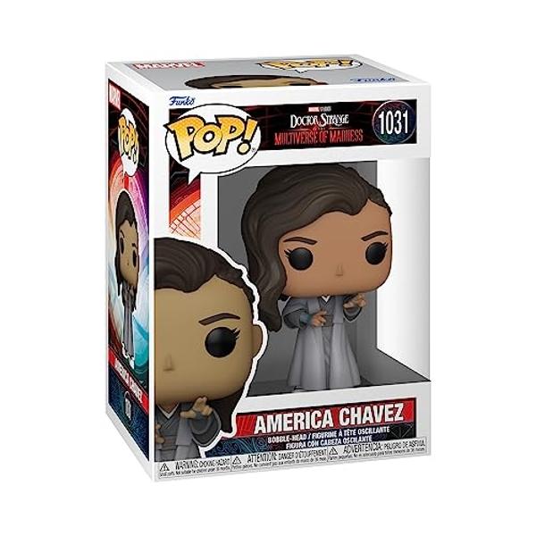 Funko Pop Marvel: Doctor Strange Multiverse of Madness - America Chavez - Collectable Vinyl Figure - Gift Idea - Official Merchandise - Toys for Kids & Adults - Superheroes Fans