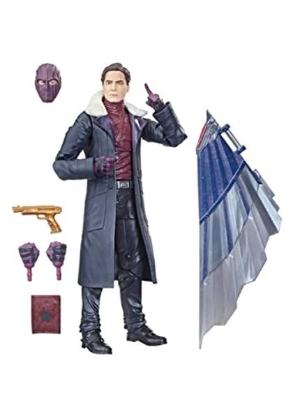 Avengers Hasbro Marvel Legends Series 6-inch Action Figure Toy Baron Zemo, Premium Design and 5 Accessories, for Kids Age 4 and Up , Blue