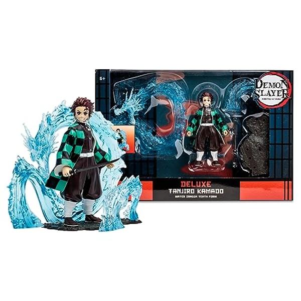 McFarlane Toys - Demon Slayer Tanjiro Kamado 5in Deluxe Action Figure Water Breathing First Form