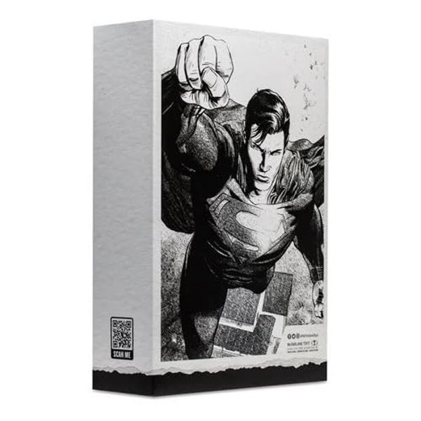 McFarlane Toys Superman DC Rebirth Sketch Edition SDCC 2023 Golden Label