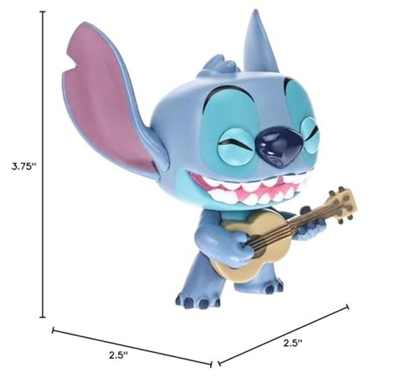 Funko Pop Disney: Lilo & Stitch - Stitch with Ukelele - Collectable Vinyl Figure - Gift Idea - Official Merchandise - Toys for Kids & Adults - Cartoon/Animation Fans - Model Figure