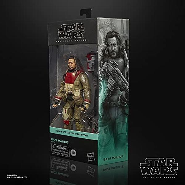 STAR WARS The Black Series Baze Malbus 6-Inch-Scale Rogue One: A Story Collectible Action Figure, Toys for Kids Ages 4 and Up