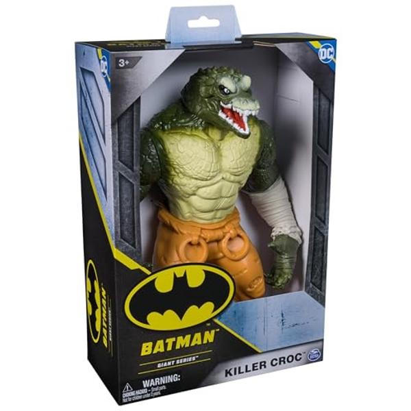 DC Comics, Batman Giant Series Killer Croc Action Figure, 12-inch Super Hero Collectible Kids Toys for Boys and Girls Ages 3 and Up