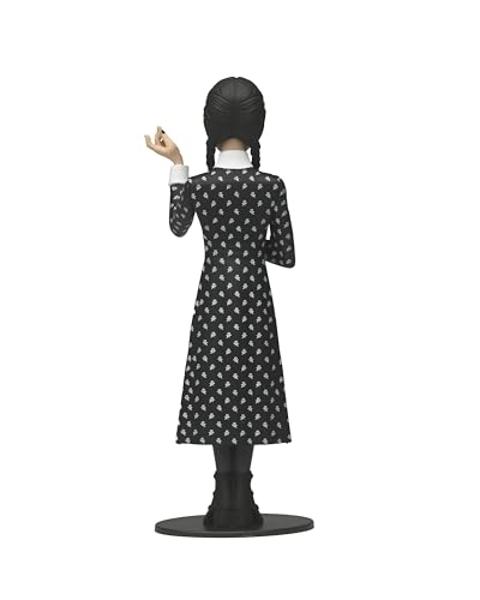 NECA Collectible Wednesday Series 6” Scale Toony Terrors Figure - Wednesday Addams in Classic Dress