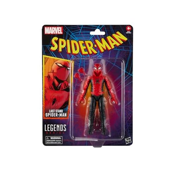 MARVEL Legends Series Last Stand Spider-Man, Comics Collectible 6-Inch Action Figure