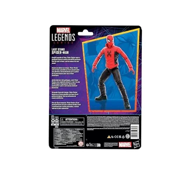 MARVEL Legends Series Last Stand Spider-Man, Comics Collectible 6-Inch Action Figure