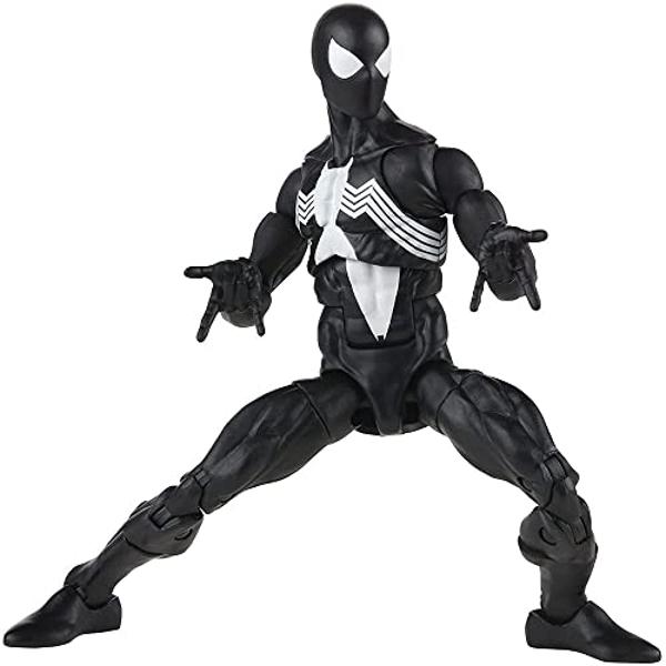 Spider-Man Marvel Legends Series 6-inch Symbiote Action Figure Toy, Includes 4 Accessories: 4 Alternate Hands