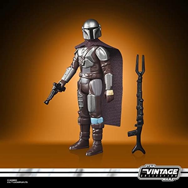STAR WARS Retro Collection Darth Vader (The Dark Times) Toy 3.75-Inch-Scale OBI-Wan Kenobi Figure, Toys for Kids Ages 4 and Up, Multicolored, F5771