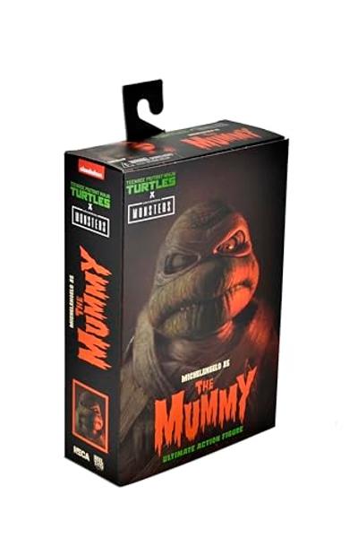 Unviersal Monsters x Teenage Mutant Ninja Turtles: Michelangelo as The Mummy Ultimate 7" Action Figure