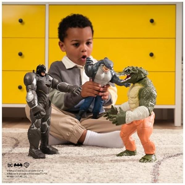 DC Comics, Batman Giant Series Killer Croc Action Figure, 12-inch Super Hero Collectible Kids Toys for Boys and Girls Ages 3 and Up
