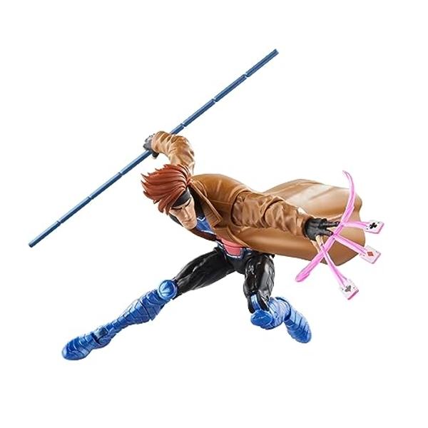 Marvel Legends Series Gambit, X-Men ‘97 Collectible 6-Inch Action Figures
