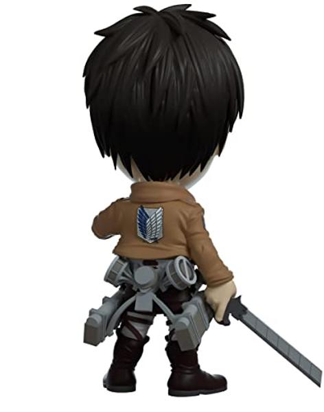Youtooz Eren Vinyl Figure, 4.5" Anime Figures Eren Yeager from Attack on Titan Anime Series, Detailed Collectible Figure - Youtooz Attack on Titan Collection