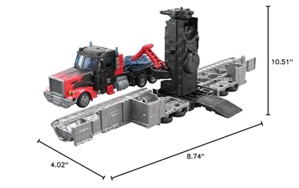 Transformers Toys Generations Legacy Series Leader G2 Universe Laser Optimus Prime Action Figure - Kids Ages 8 and Up, 7-inch