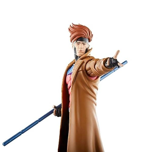 Marvel Legends Series Gambit, X-Men ‘97 Collectible 6-Inch Action Figures