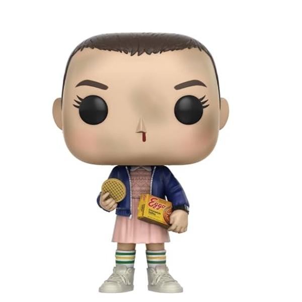 Funko Pop Stranger Things Eleven with Eggos Vinyl Figure, Styles May Vary - with/Without Blonde Wig,Multicolor,Standard,13318 - Collectable Vinyl Figure - Gift Idea - Official Merc