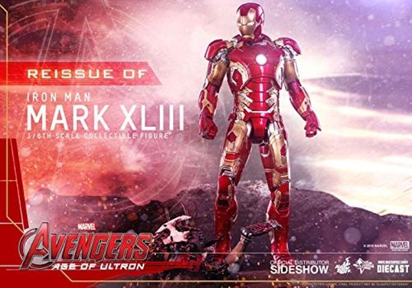 Sideshow 1:6 Scale Avengers Age of Ultron Iron Man Mk XLIII MMS Figure