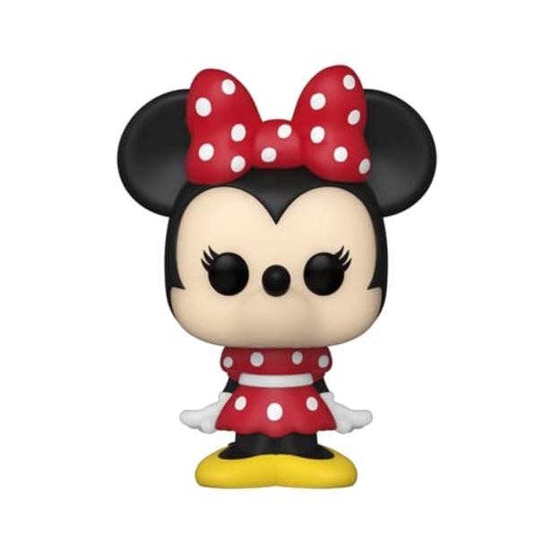 Funko Bitty POP! Disney - Minnie, 4-Pack - Minnie Mouse (red Dress), Daisy Duck, Donald Duck and A Surprise Mystery Mini Figure - 0.9 Inch (2.2 Cm) Collectable - Stackable Display 