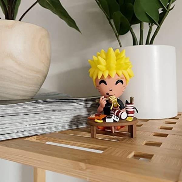 You Tooz Naruto Ramen 3.9'' Inch Vinyl Figure, Collectible Uzamaki Naruto Ramen from Anime Naruto by Naruto Collection, Black,green,orange, Small