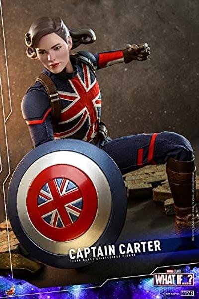 Hot Toys 1:6 Captain Carter - What If...?, Blue
