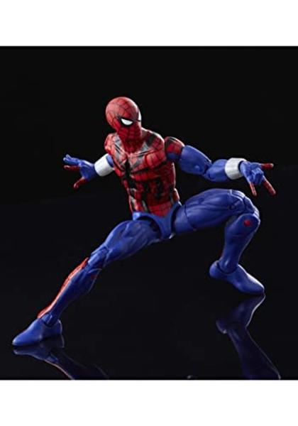 Spider-Man Marvel Legends Series 6-inch Ben Reilly Action Figure Toy, Includes 5 Accessories: 4 Alternate Hands, 1 Web Line FX