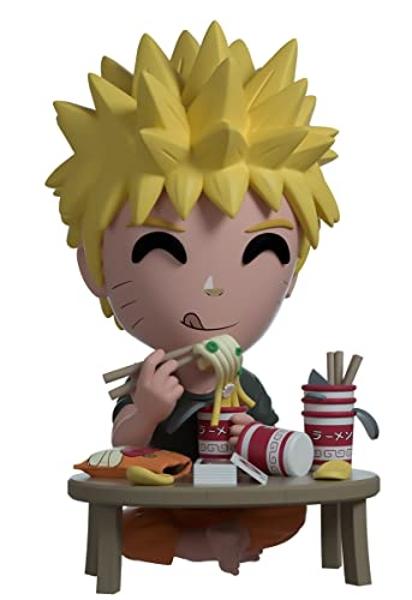 You Tooz Naruto Ramen 3.9'' Inch Vinyl Figure, Collectible Uzamaki Naruto Ramen from Anime Naruto by Naruto Collection, Black,green,orange, Small