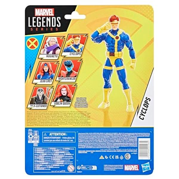 Marvel Legends Series Cyclops, X-Men ‘97 Collectible 6-Inch Action Figure