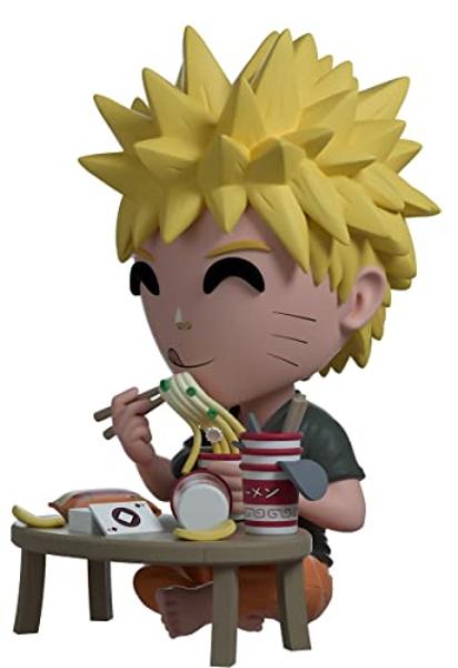 You Tooz Naruto Ramen 3.9'' Inch Vinyl Figure, Collectible Uzamaki Naruto Ramen from Anime Naruto by Naruto Collection, Black,green,orange, Small