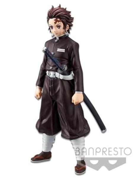Banpresto 16373 Demon Slayer (Kimetsu no Yaiba) Vibration Stars Tanjiro Kamado Figure, Multiple Colors