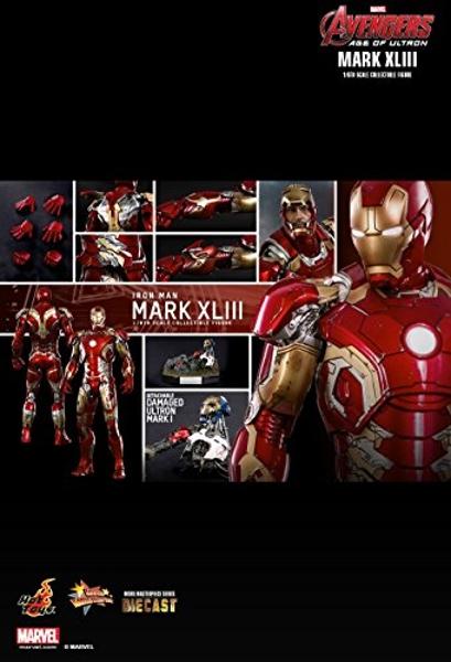 Sideshow 1:6 Scale Avengers Age of Ultron Iron Man Mk XLIII MMS Figure