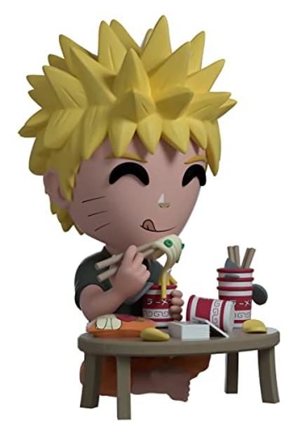 You Tooz Naruto Ramen 3.9'' Inch Vinyl Figure, Collectible Uzamaki Naruto Ramen from Anime Naruto by Naruto Collection, Black,green,orange, Small