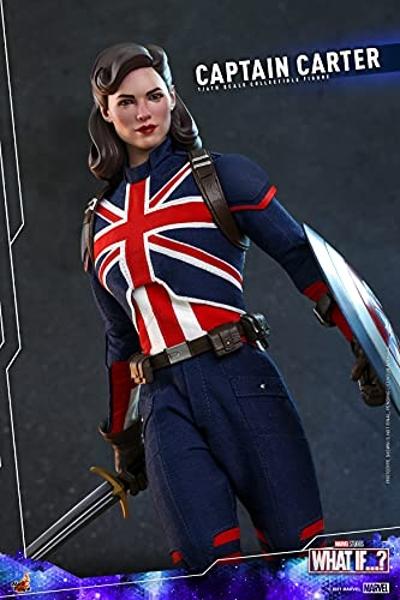 Hot Toys 1:6 Captain Carter - What If...?, Blue