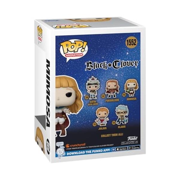 Funko POP! Animation: Black Clover - Mimosa Vermillion - Collectable Vinyl Figure - Gift Idea - Official Merchandise - for Kids & Adults - Anime Fans - Model Figure for Collectors 