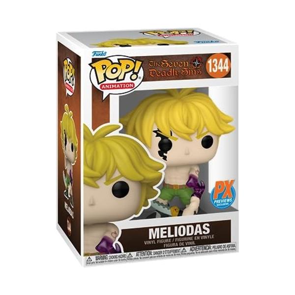 Pop! Animation: The Seven Deadly Sins – Meliodas (Demon Mode) PX Vinyl Figure