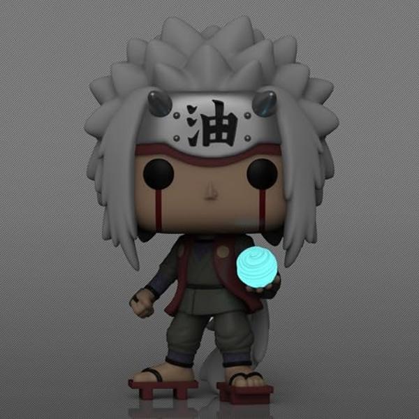 Funko Pop Naruto Shippuden: Naruto Uzumaki Kurama Link Mode Figure Special Edition Multicolor Exclusive (Jiraiya with Rasengan)