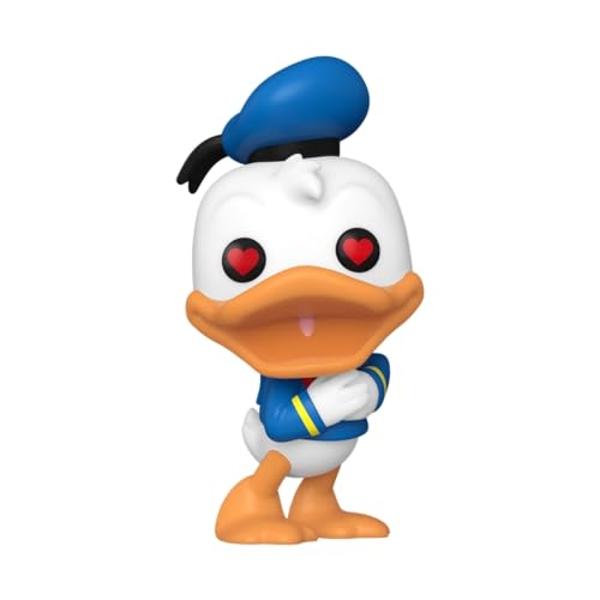 Funko Pop Disney: Donald Duck 90th Anniversary - Donald Duck with Heart Eyes - Collectable Vinyl Figure - Gift Idea - Official Merchandise - Toys for Kids & Adults - Cartoon/Animat
