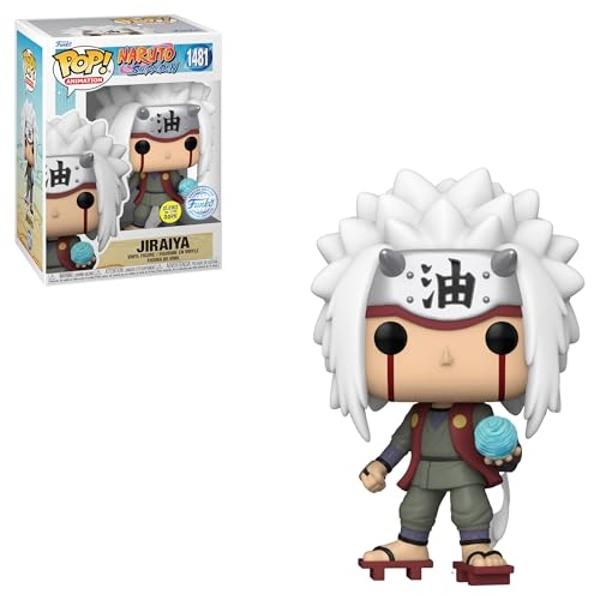 Funko Pop Naruto Shippuden: Naruto Uzumaki Kurama Link Mode Figure Special Edition Multicolor Exclusive (Jiraiya with Rasengan)